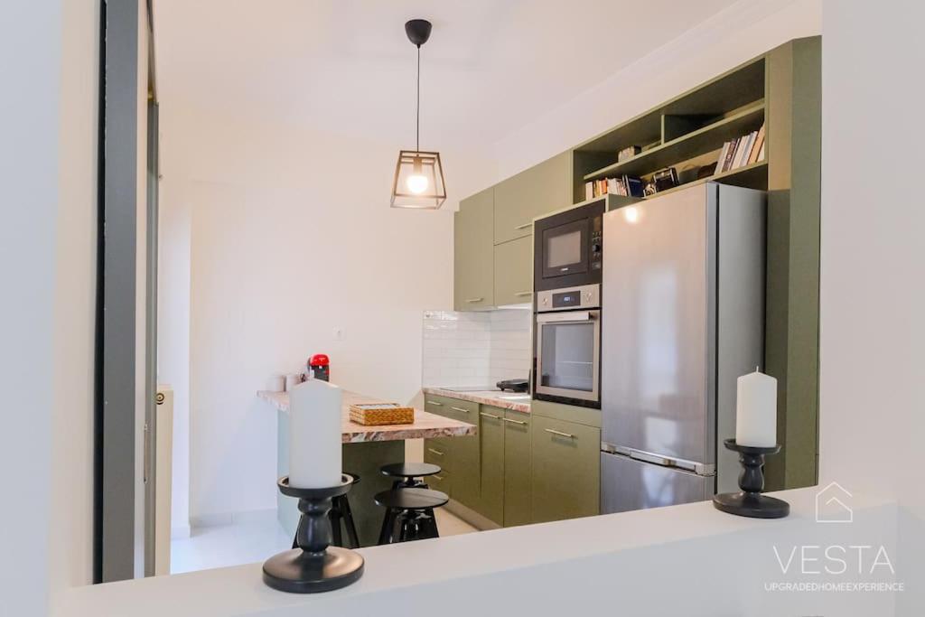 Theofilos Urban Apartment, Close To City Center Soluň Exteriér fotografie
