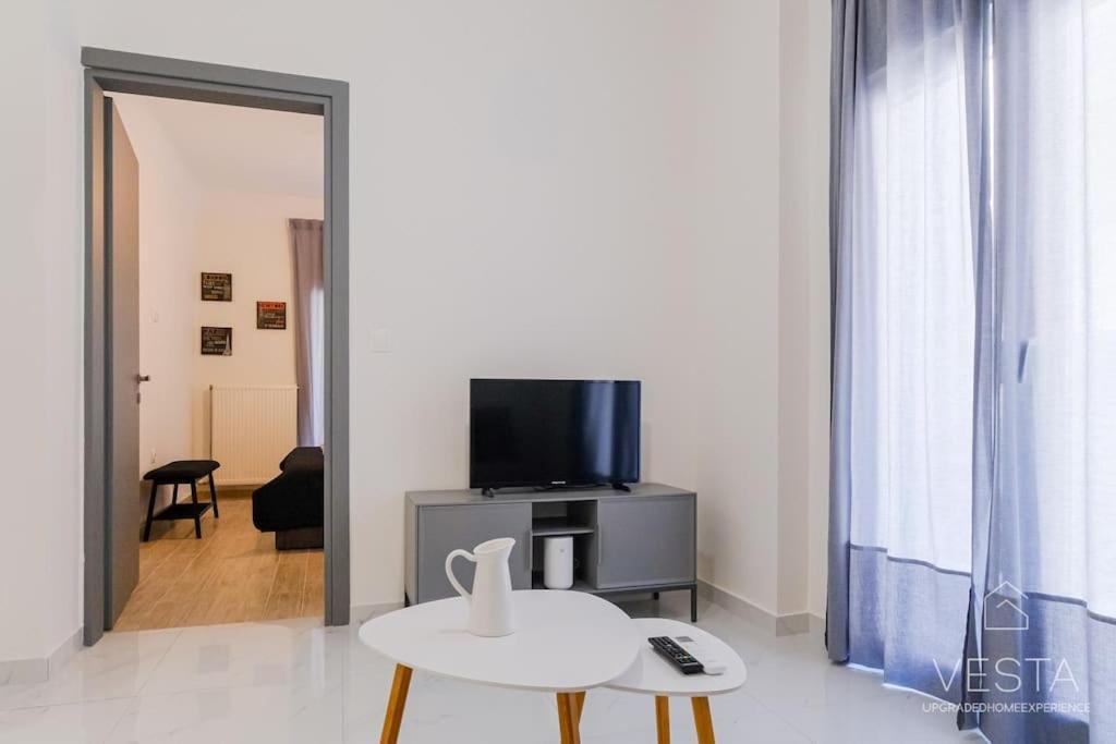 Theofilos Urban Apartment, Close To City Center Soluň Exteriér fotografie
