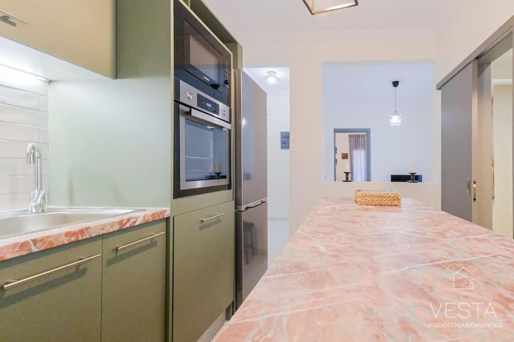 Theofilos Urban Apartment, Close To City Center Soluň Exteriér fotografie